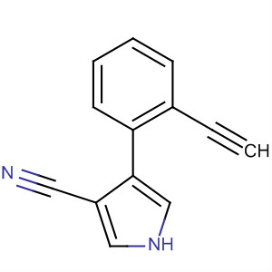 87388-42-9  1H-Pyrrole-3-carbonitrile, 4-(2-ethynylphenyl)-