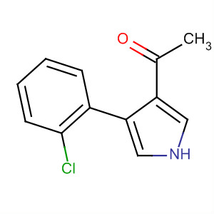 87388-52-1  Ethanone, 1-[4-(2-chlorophenyl)-1H-pyrrol-3-yl]-