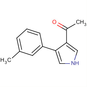 87388-54-3  Ethanone, 1-[4-(3-methylphenyl)-1H-pyrrol-3-yl]-