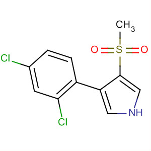 87388-60-1  1H-Pyrrole, 3-(2,4-dichlorophenyl)-4-(methylsulfonyl)-