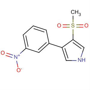 87388-61-2  1H-Pyrrole, 3-(methylsulfonyl)-4-(3-nitrophenyl)-