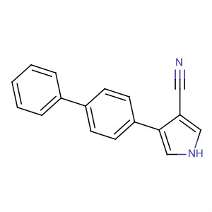 87388-64-5  1H-Pyrrole-3-carbonitrile, 4-[1,1'-biphenyl]-4-yl-