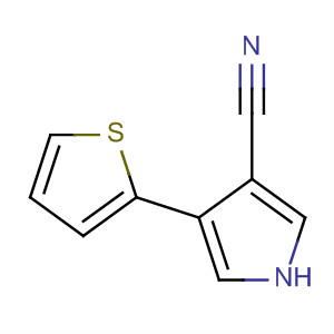 87388-71-4  1H-Pyrrole-3-carbonitrile, 4-(2-thienyl)-