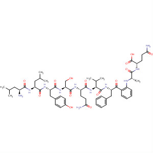 873881-56-2  L-Glutamine,L-leucyl-L-leucyl-L-tyrosyl-L-seryl-L-glutaminyl-L-valyl-L-phenylalanyl-L-phenylalanyl-
