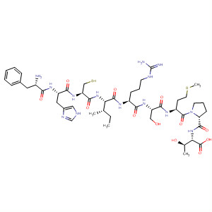 873882-09-8  L-Threonine,L-phenylalanyl-L-histidyl-L-cysteinyl-L-isoleucyl-L-arginyl-L-seryl-L-methionyl-L-prolyl-