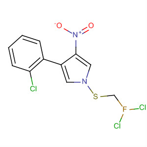 87389-18-2  1H-Pyrrole, 3-(2-chlorophenyl)-1-[(dichlorofluoromethyl)thio]-4-nitro-