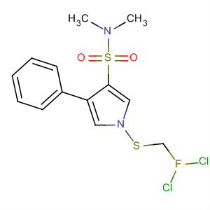 87389-28-4  1H-Pyrrole-3-sulfonamide,1-[(dichlorofluoromethyl)thio]-N,N-dimethyl-4-phenyl-