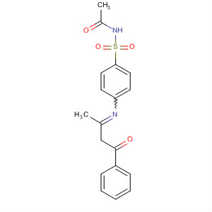 873895-07-9  Acetamide,N-[[4-[(1-methyl-3-oxo-3-phenylpropylidene)amino]phenyl]sulfonyl]-