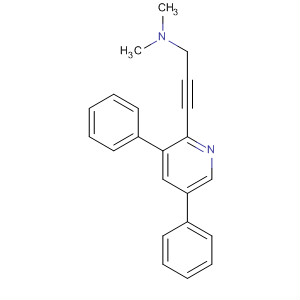 873913-89-4  2-Propyn-1-amine, 3-(3,5-diphenyl-2-pyridinyl)-N,N-dimethyl-