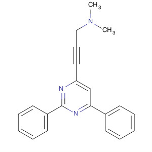 873913-90-7  2-Propyn-1-amine, 3-(2,6-diphenyl-4-pyrimidinyl)-N,N-dimethyl-