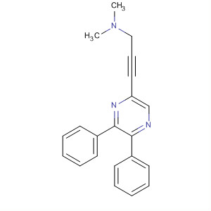 873913-94-1  2-Propyn-1-amine, 3-(5,6-diphenylpyrazinyl)-N,N-dimethyl-