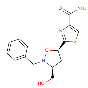 873920-49-1  4-Thiazolecarboxamide,2-[(3S,5R)-3-(hydroxymethyl)-2-(phenylmethyl)-5-isoxazolidinyl]-