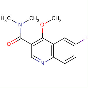 872576-82-4  3-Quinolinecarboxamide, 6-iodo-4-methoxy-N,N-dimethyl-