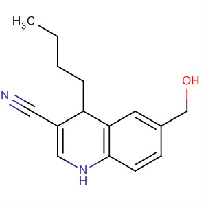 872577-59-8  3-Quinolinecarbonitrile, 4-butyl-1,4-dihydro-6-(hydroxymethyl)-