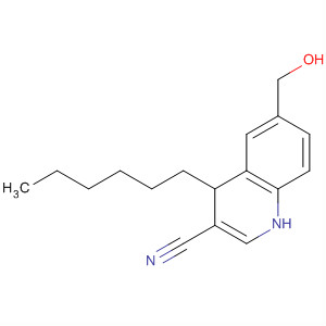 872577-67-8  3-Quinolinecarbonitrile, 4-hexyl-1,4-dihydro-6-(hydroxymethyl)-