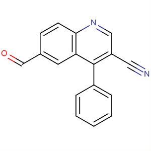 872577-98-5  3-Quinolinecarbonitrile, 6-formyl-4-phenyl-