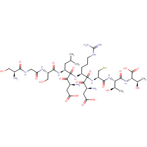 872579-19-6  L-Threonine,L-serylglycyl-L-seryl-L-a-aspartyl-L-leucyl-L-a-aspartyl-L-arginyl-L-cysteinyl-L-threonyl-