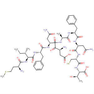 872579-29-8  L-Threonine,L-methionyl-L-isoleucyl-L-phenylalanyl-L-a-aspartyl-L-asparaginyl-L-alanyl-L-phenylalanyl-L-asparaginyl-L-cysteinyl-