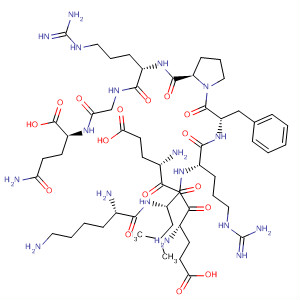 872580-00-2  L-Glutamine,L-lysyl-L-a-glutamyl-L-a-glutamyl-L-leucyl-L-arginyl-L-phenylalanyl-L-prolyl-L-arginylglycyl-