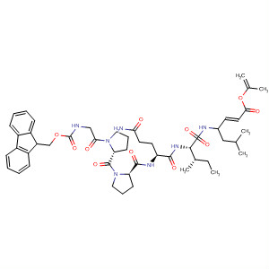 872593-79-8  L-Isoleucinamide,N-[(9H-fluoren-9-ylmethoxy)carbonyl]glycyl-L-prolyl-L-prolyl-L-glutaminyl-N-[(2E)-1-(2-methylpropyl)-4-oxo-4-(2-propenyloxy)-2-butenyl]-