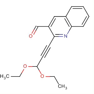 872596-83-3  3-Quinolinecarboxaldehyde, 2-(3,3-diethoxy-1-propynyl)-