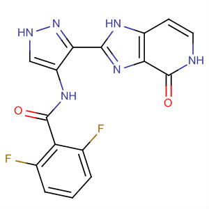 872611-19-3  Benzamide,N-[3-(4,5-dihydro-4-oxo-1H-imidazo[4,5-c]pyridin-2-yl)-1H-pyrazol-4-yl]-2,6-difluoro-