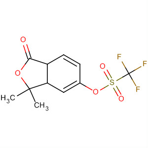 872617-16-8  Methanesulfonic acid, trifluoro-,1,3-dihydro-3,3-dimethyl-1-oxo-5-isobenzofuranyl ester