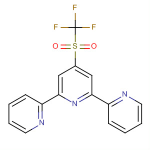 872678-68-7  2,2':6',2''-Terpyridine, 4'-[(trifluoromethyl)sulfonyl]-