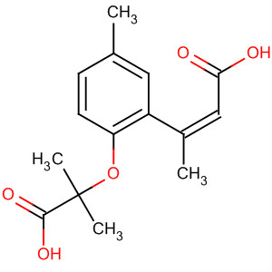 872682-41-2  2-Butenoic acid, 3-[2-(1-carboxy-1-methylethoxy)-5-methylphenyl]-,(2Z)-