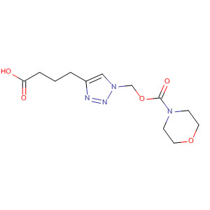 872700-88-4  4-Morpholinecarboxylic acid,[4-(3-carboxypropyl)-1H-1,2,3-triazol-1-yl]methyl ester