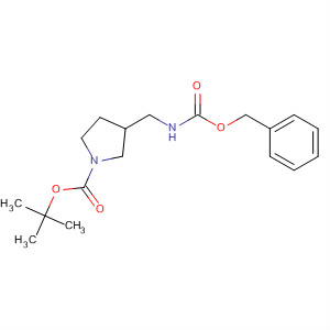 872714-75-5  1-Pyrrolidinecarboxylic acid,3-[[[(phenylmethoxy)carbonyl]amino]methyl]-, 1,1-dimethylethyl ester,(3S)-
