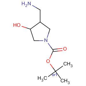 872715-62-3  1-Pyrrolidinecarboxylic acid, 3-(aminomethyl)-4-hydroxy-,1,1-dimethylethyl ester, (3R,4S)-rel-