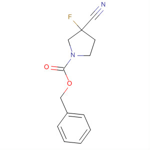 872716-24-0  1-Pyrrolidinecarboxylic acid, 3-cyano-3-fluoro-, phenylmethyl ester