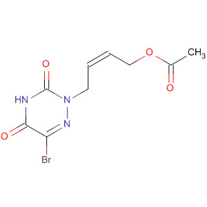 872722-42-4  1,2,4-Triazine-3,5(2H,4H)-dione,2-[(2Z)-4-(acetyloxy)-2-butenyl]-6-bromo-