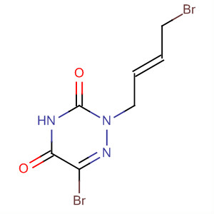 872722-48-0  1,2,4-Triazine-3,5(2H,4H)-dione, 6-bromo-2-[(2E)-4-bromo-2-butenyl]-