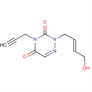 872722-57-1  1,2,4-Triazine-3,5(2H,4H)-dione,2-[(2E)-4-hydroxy-2-butenyl]-4-(2-propynyl)-