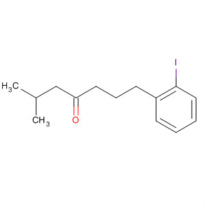 872835-46-6  4-Heptanone, 1-(2-iodophenyl)-6-methyl- 872835-46-6  4-Heptanone, 1-(2-iodophenyl)-6-methyl-