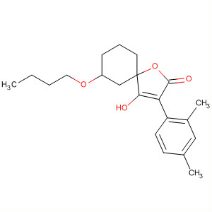 872847-25-1  1-Oxaspiro[4.5]dec-3-en-2-one,7-butoxy-3-(2,4-dimethylphenyl)-4-hydroxy-