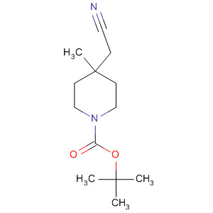 872850-30-1  1-Piperidinecarboxylic acid, 4-(cyanomethyl)-4-methyl-,1,1-dimethylethyl ester
