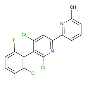 872853-39-9  2,2'-Bipyridine, 4,6-dichloro-5-(2-chloro-6-fluorophenyl)-6'-methyl-