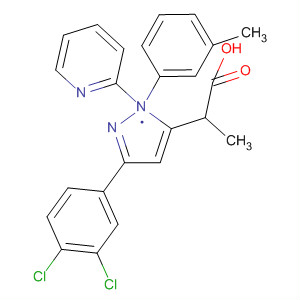 872858-56-5  1H-Pyrazole-5-propanoic acid,3-(3,4-dichlorophenyl)-a-(3-methylphenyl)-1-(2-pyridinyl)-