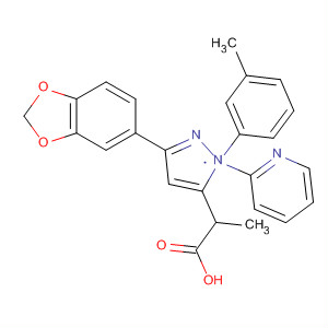 872858-57-6  1H-Pyrazole-5-propanoic acid,3-(1,3-benzodioxol-5-yl)-a-(3-methylphenyl)-1-(2-pyridinyl)-