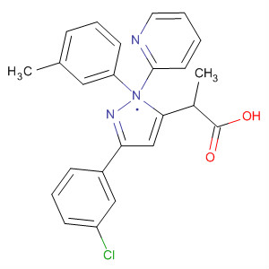 872858-58-7  1H-Pyrazole-5-propanoic acid,3-(3-chlorophenyl)-a-(3-methylphenyl)-1-(2-pyridinyl)-