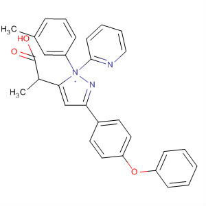 872858-59-8  1H-Pyrazole-5-propanoic acid,a-(3-methylphenyl)-3-(4-phenoxyphenyl)-1-(2-pyridinyl)-