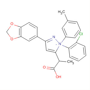 872858-72-5  1H-Pyrazole-5-propanoic acid,3-(1,3-benzodioxol-5-yl)-1-(2-chlorophenyl)-a-(3-methylphenyl)-
