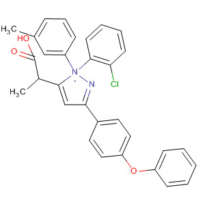 872858-74-7  1H-Pyrazole-5-propanoic acid,1-(2-chlorophenyl)-a-(3-methylphenyl)-3-(4-phenoxyphenyl)-