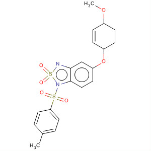 872871-45-9  2,1,3-Benzothiadiazole,1,3-dihydro-5-(4-methoxyphenoxy)-1-[(4-methylphenyl)sulfonyl]-,2,2-dioxide