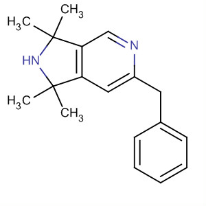 87291-28-9  1H-Pyrrolo[3,4-c]pyridine,2,3-dihydro-1,1,3,3-tetramethyl-6-(phenylmethyl)-