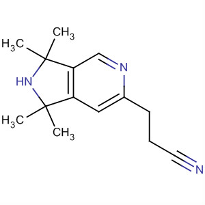 87291-29-0  1H-Pyrrolo[3,4-c]pyridine-6-propanenitrile,2,3-dihydro-1,1,3,3-tetramethyl-