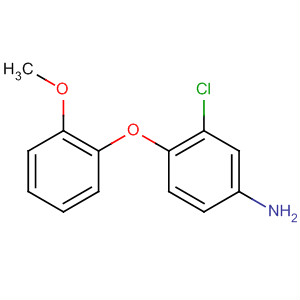 87294-24-4  Benzenamine, 3-chloro-4-(2-methoxyphenoxy)-